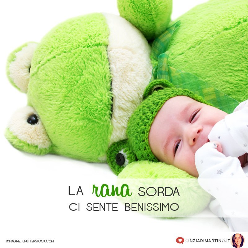 La rana sorda ci sente benissimo